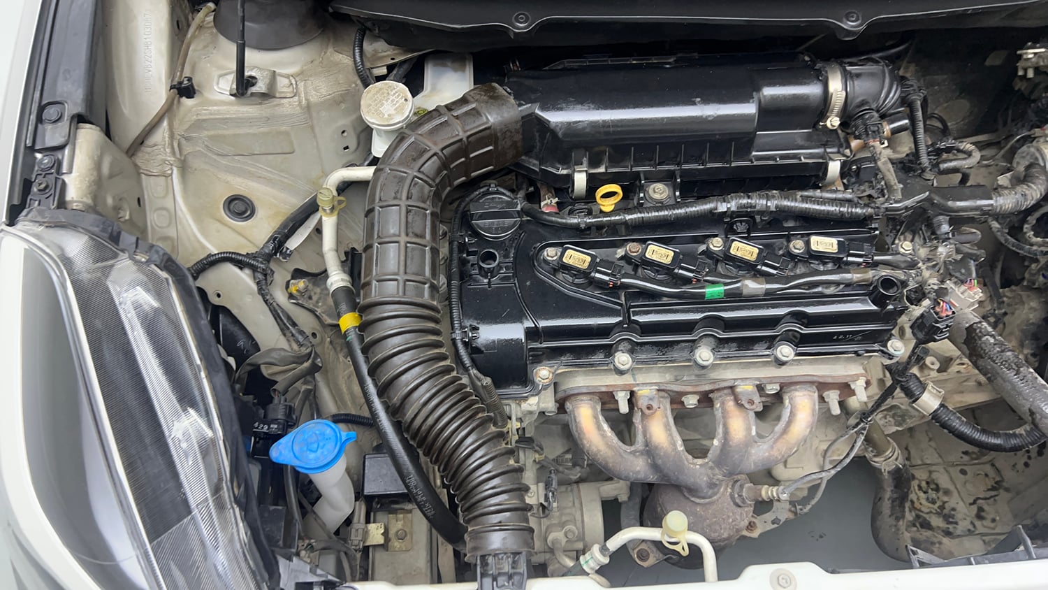 Used 2017 Maruti Suzuki Baleno Alpha 1.2 Petrol Manual engine ENGINE RIGHT SIDE VIEW