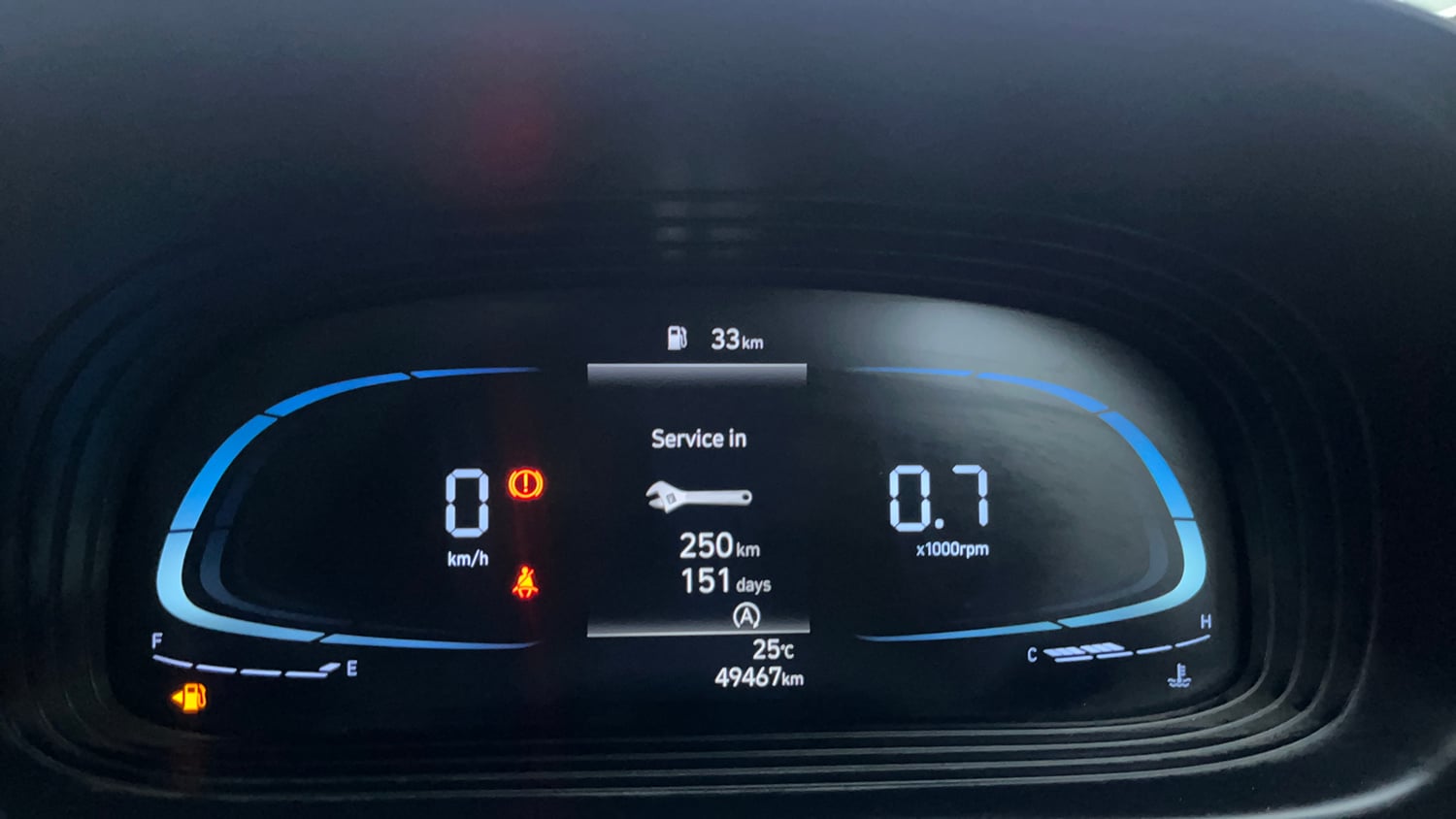 Used 2023 Hyundai Venue SX 1.5 CRDi Diesel Manual interior CLUSTERMETER VIEW