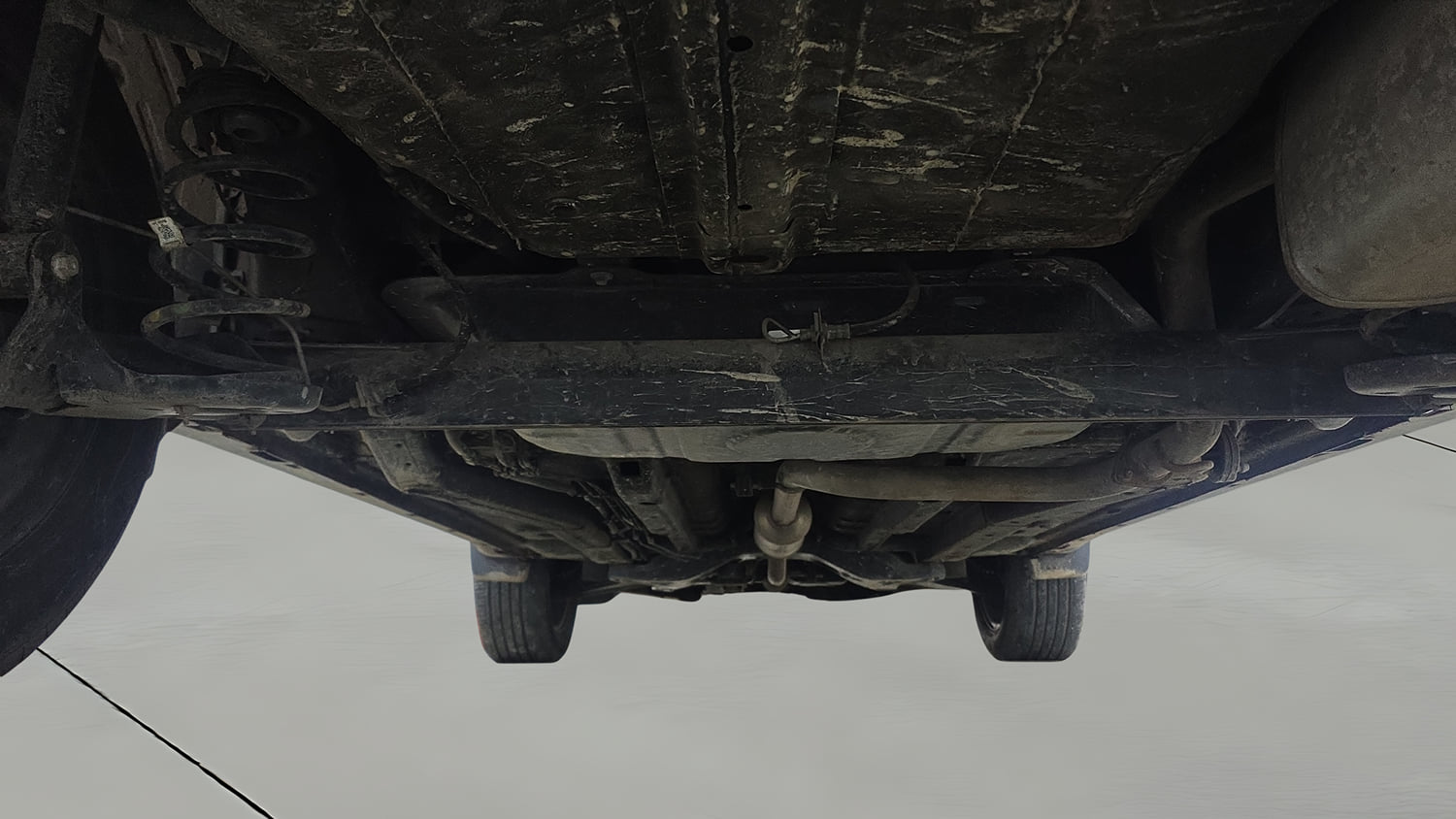 Used 2024 Tata Nexon Creative Plus 1.2 Revotron Petrol 6MT Petrol Manual extra REAR UNDERBODY VIEW (TAKEN FROM REAR)