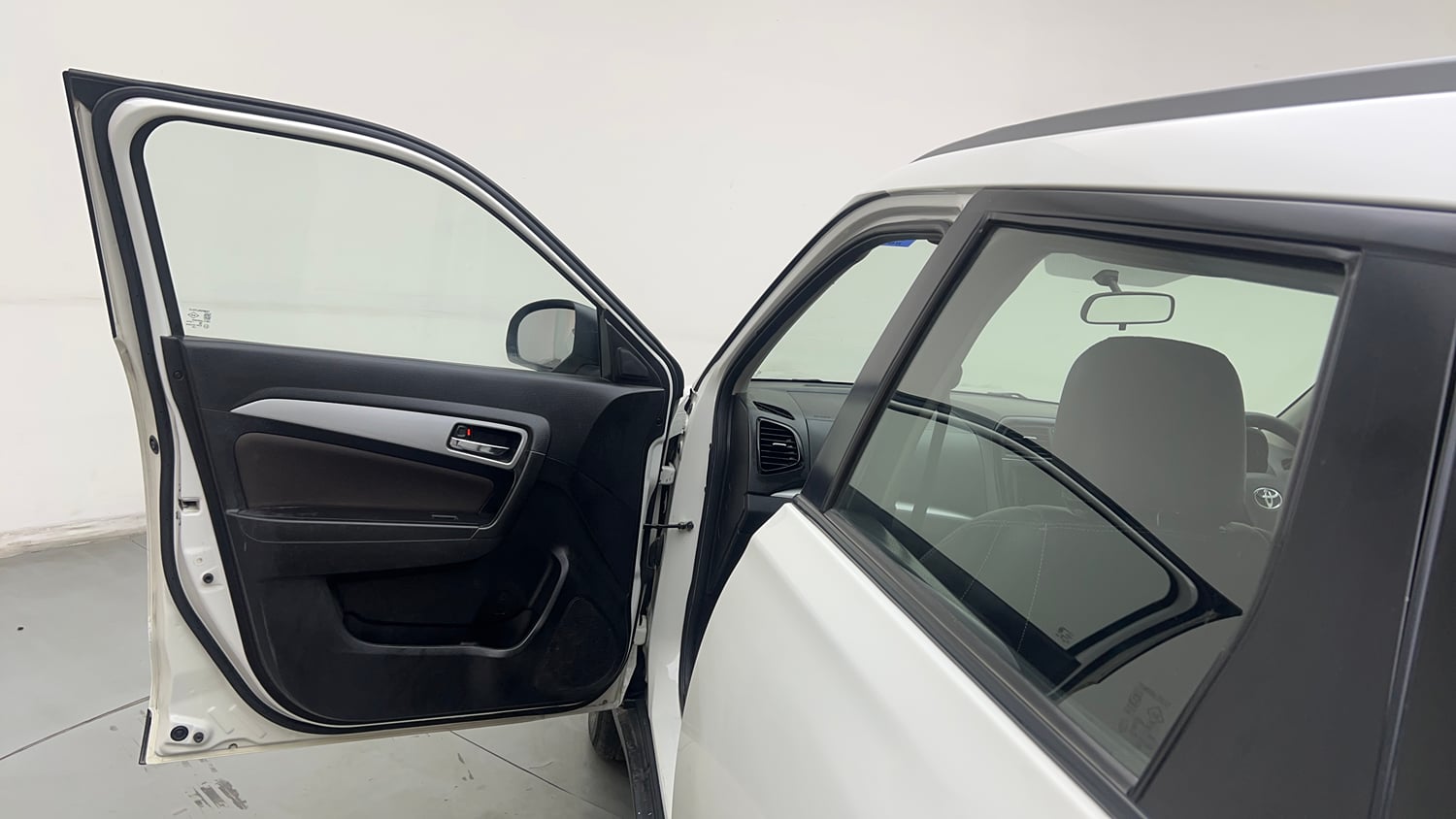 Used 2021 Toyota Urban Cruiser High Grade AT Petrol Automatic interior LEFT FRONT DOOR OPEN VIEW