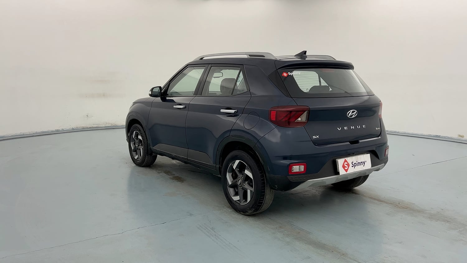 Used 2019 Hyundai Venue SX Plus 1.0L Turbo DCT Sport Petrol Automatic exterior LEFT REAR CORNER VIEW