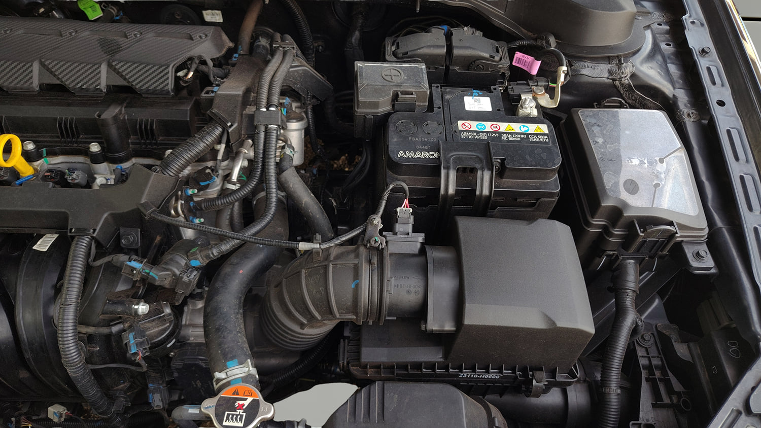 Used 2025 Hyundai Verna SX 1.5 Petrol MT Petrol Manual engine ENGINE LEFT SIDE VIEW