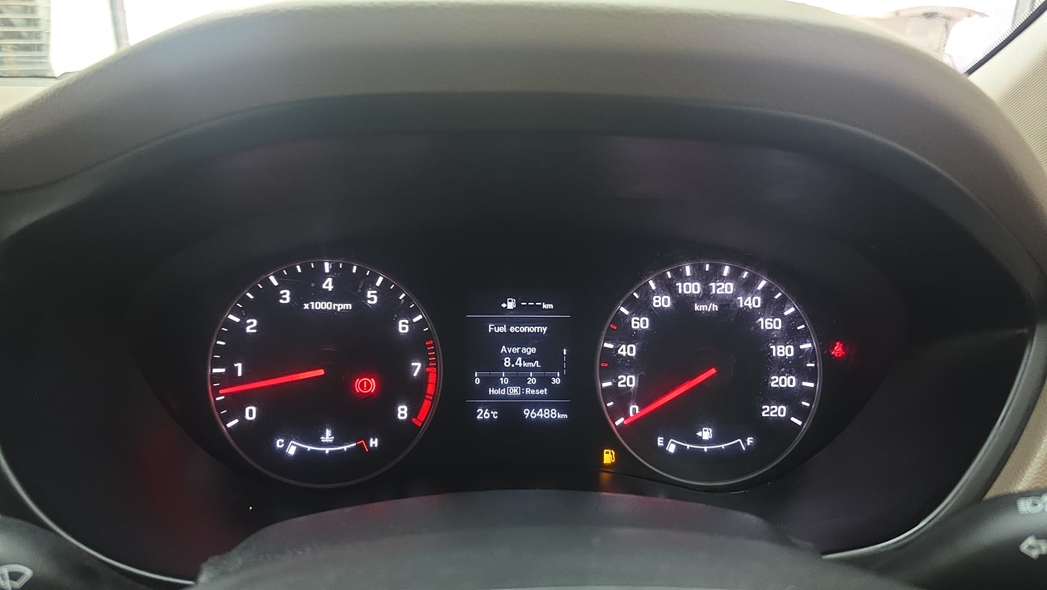 Used 2019 Hyundai Elite i20 Asta 1.2 (O) Petrol Manual interior CLUSTERMETER VIEW