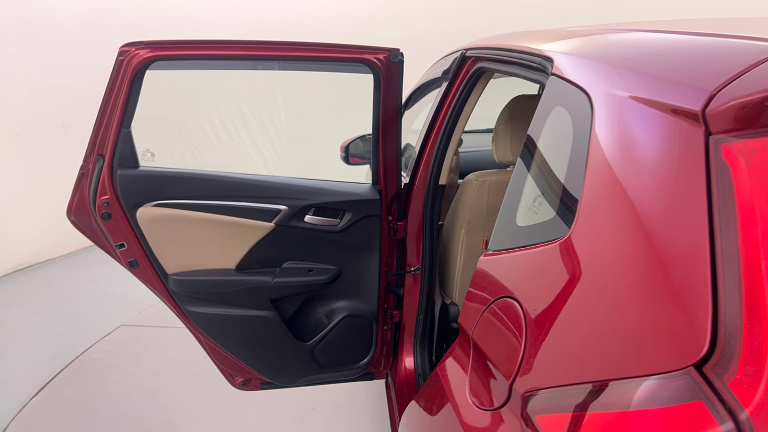 Used 2020 Honda Jazz ZX CVT Petrol Automatic interior LEFT REAR DOOR OPEN VIEW