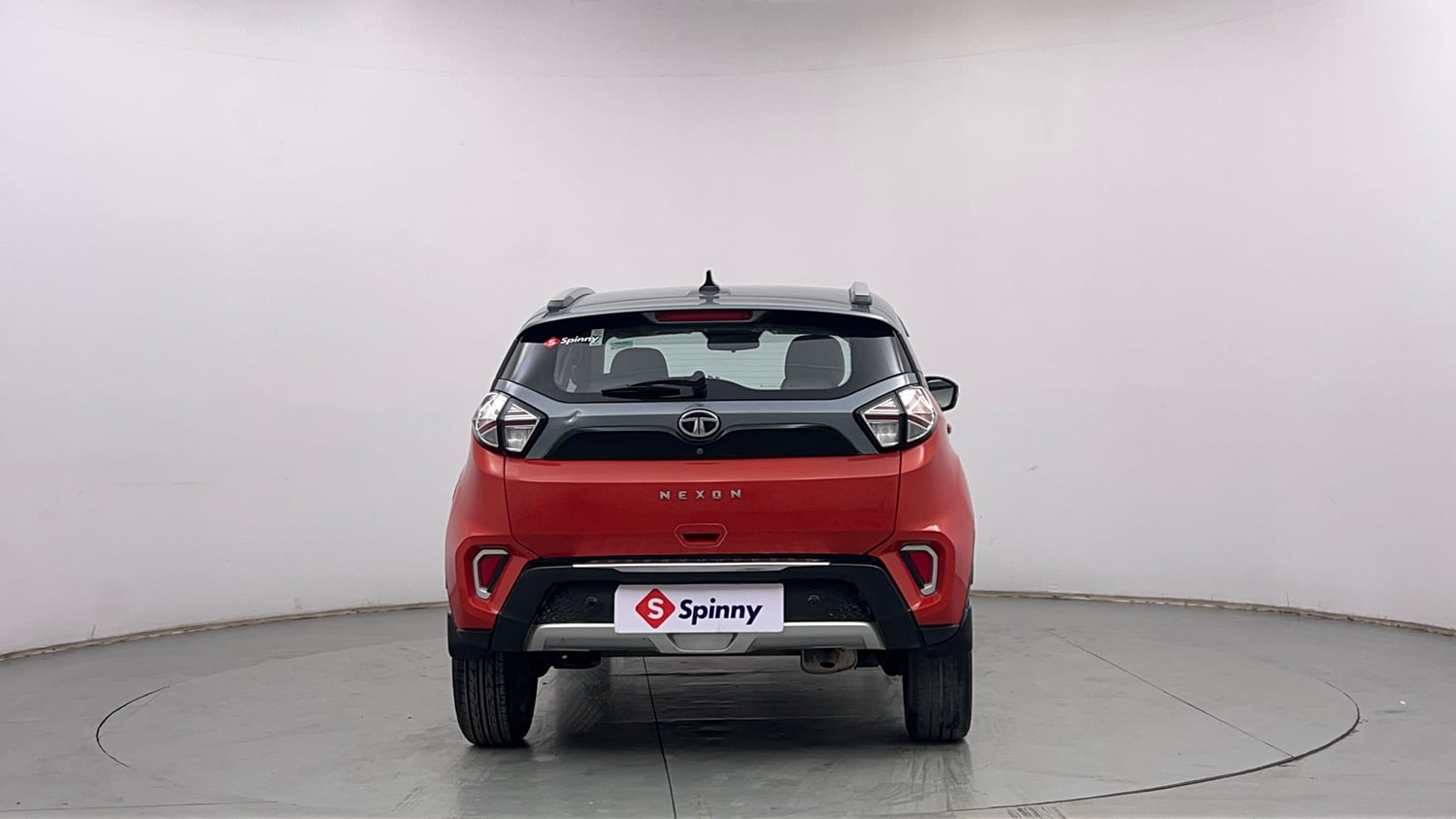 Used 2022 Tata Nexon XZA Plus  (S) Dual Tone Petrol Automatic exterior BACK VIEW