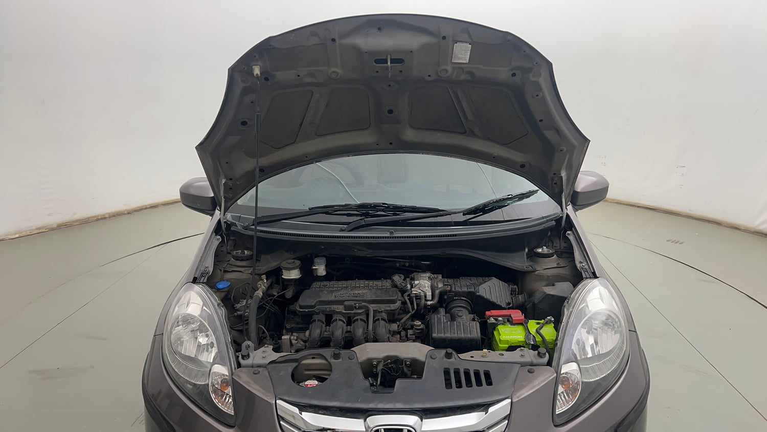 Used 2013 Honda Amaze 1.2 S i-VTEC Petrol Manual engine ENGINE & BONNET OPEN FRONT VIEW