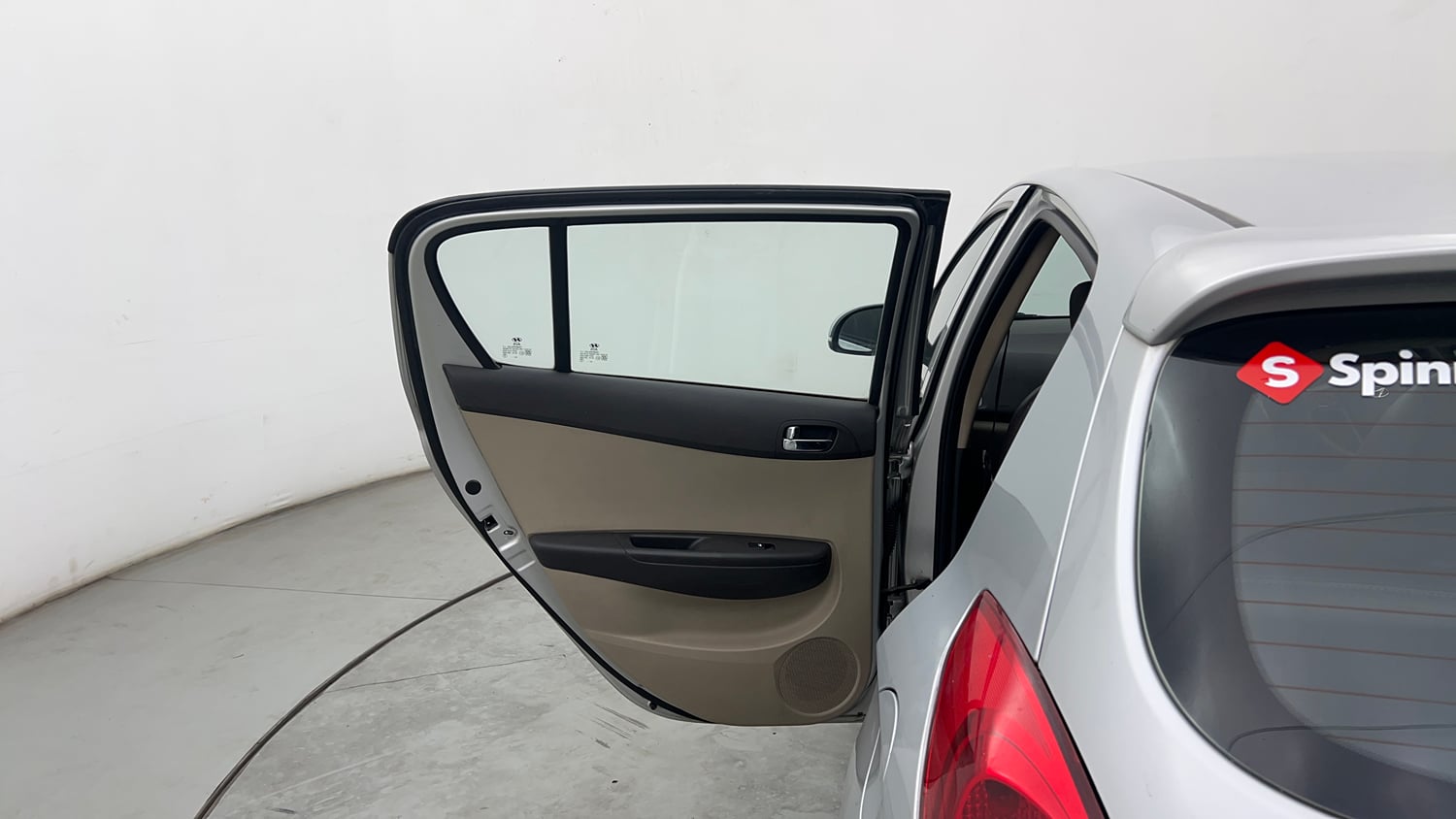 Used 2012 Hyundai i20 Asta 1.4 CRDI Diesel Manual interior LEFT REAR DOOR OPEN VIEW