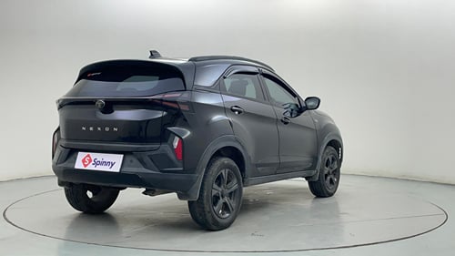 Used 2024 Tata Nexon Creative 1.2 Petrol 6MT Dark Edition Petrol Manual exterior RIGHT REAR CORNER VIEW