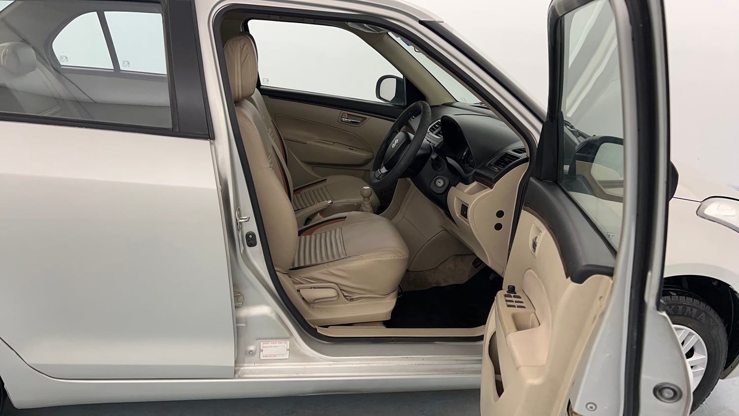 Used 2015 Maruti Suzuki Swift Dzire VXI Petrol Manual interior RIGHT SIDE FRONT DOOR CABIN VIEW