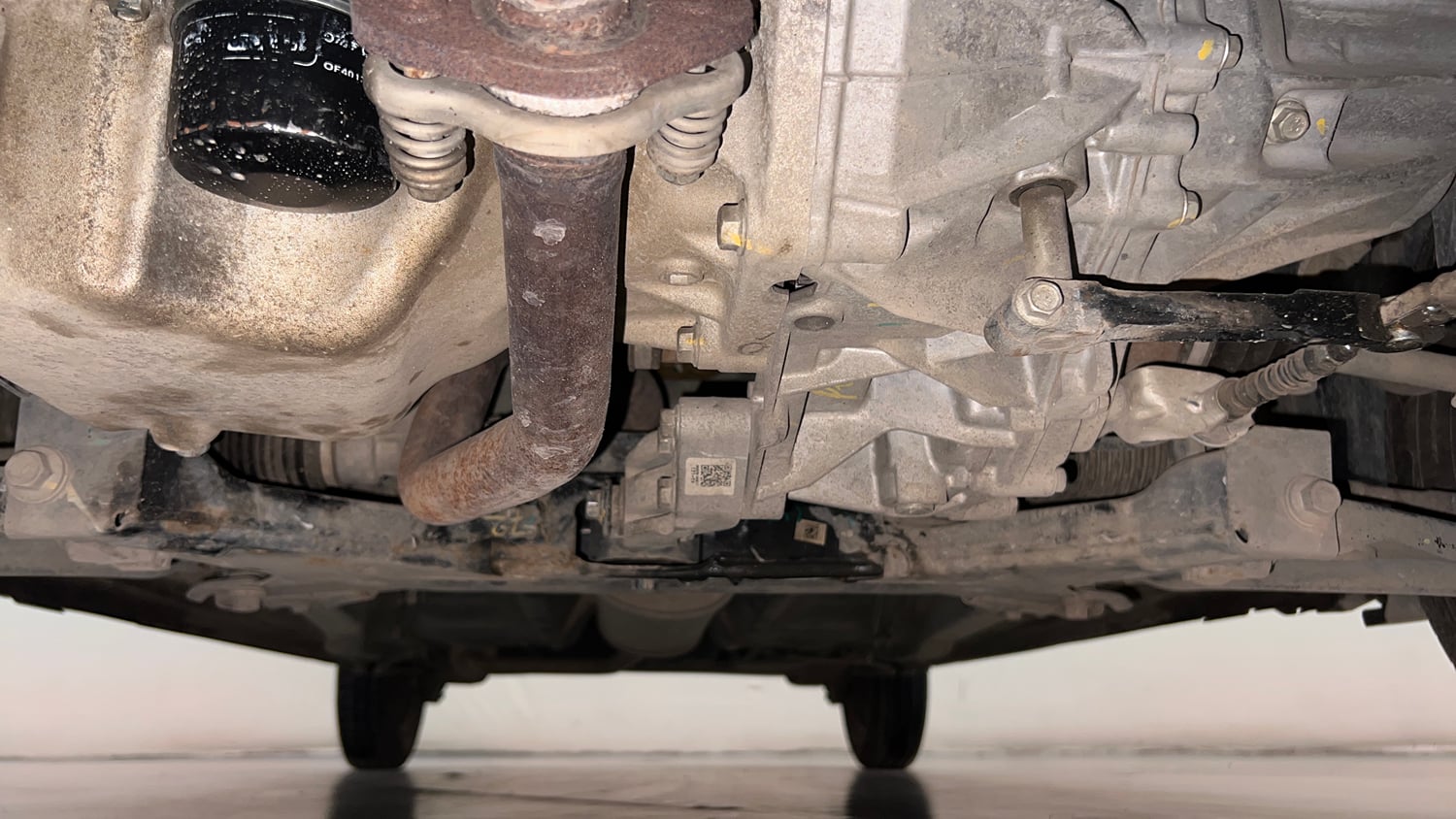 Used 2022 Maruti Suzuki Alto K10 VXi Petrol Manual extra FRONT LEFT UNDERBODY VIEW