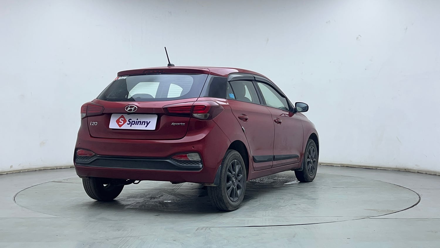 Used 2020 Hyundai Elite i20 Sportz Plus 1.2 Petrol Manual exterior RIGHT REAR CORNER VIEW
