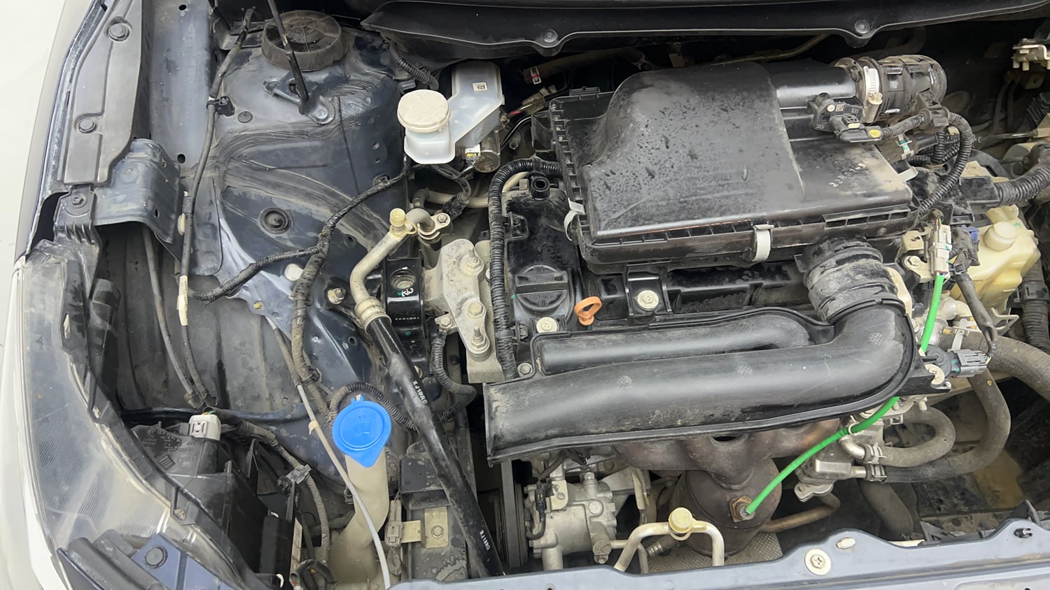Used 2022 Maruti Suzuki Baleno Alpha AGS Petrol Automatic engine ENGINE RIGHT SIDE VIEW