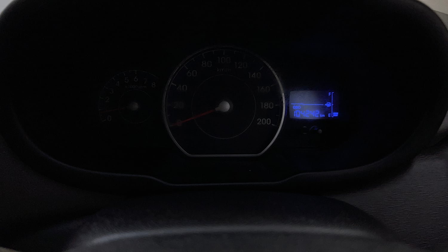 Used 2013 Hyundai i10 Magna 1.2 Kappa2 Petrol Manual interior CLUSTERMETER VIEW