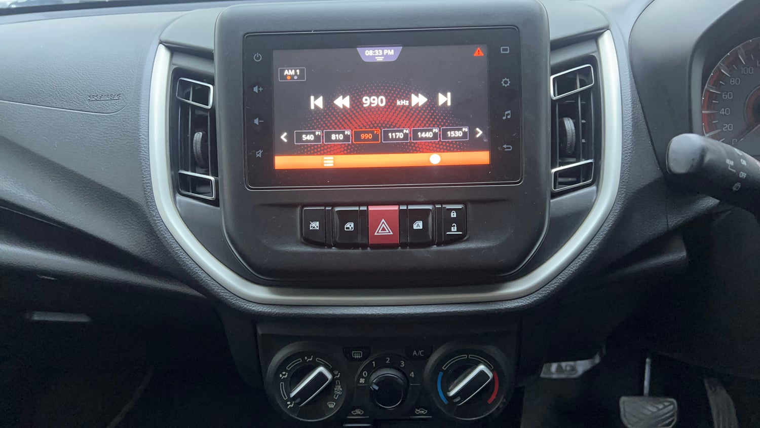 Used 2022 Maruti Suzuki Celerio ZXi Plus AMT Petrol Automatic interior MUSIC SYSTEM & AC CONTROL VIEW