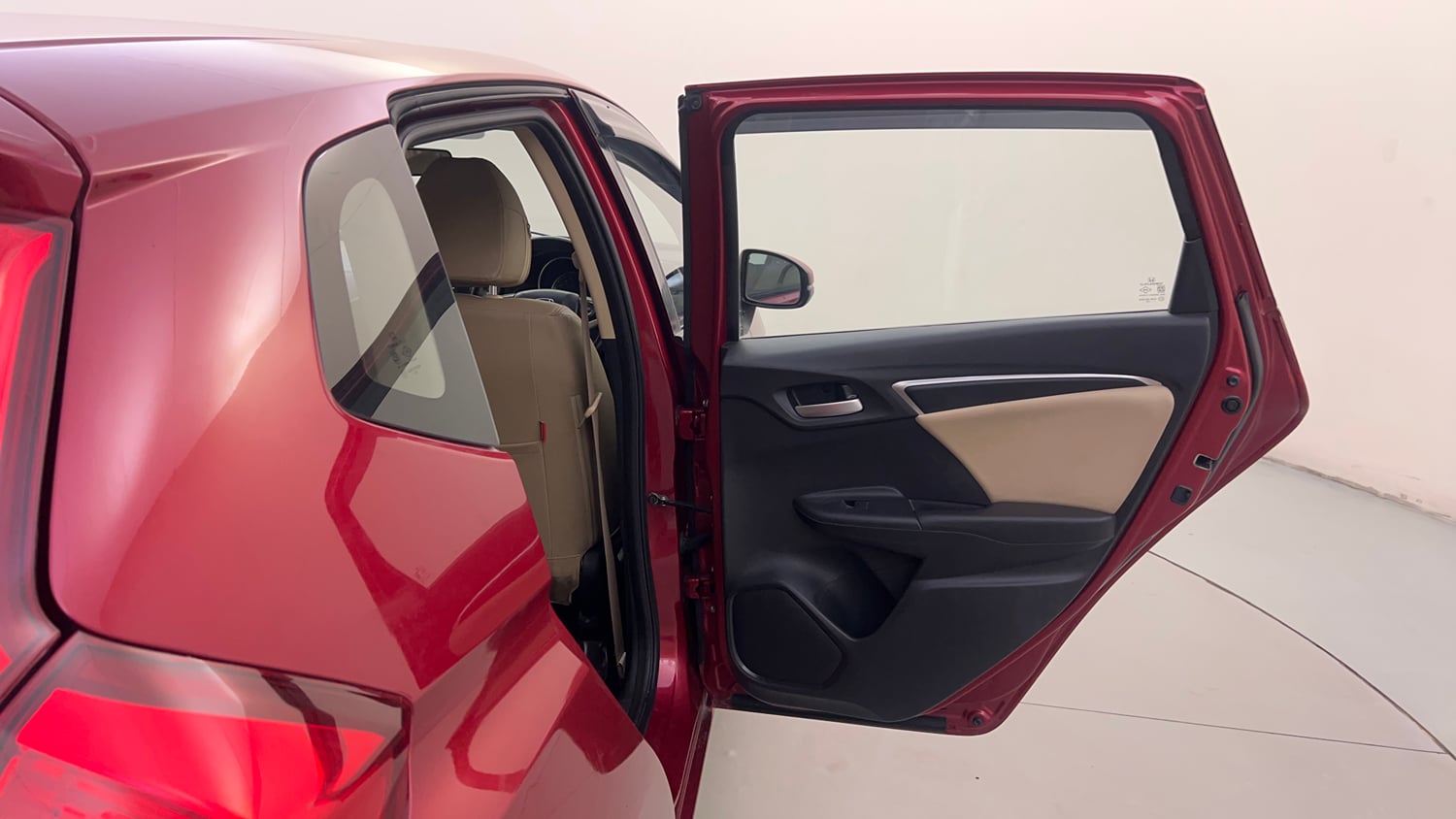 Used 2020 Honda Jazz ZX CVT Petrol Automatic interior RIGHT REAR DOOR OPEN VIEW