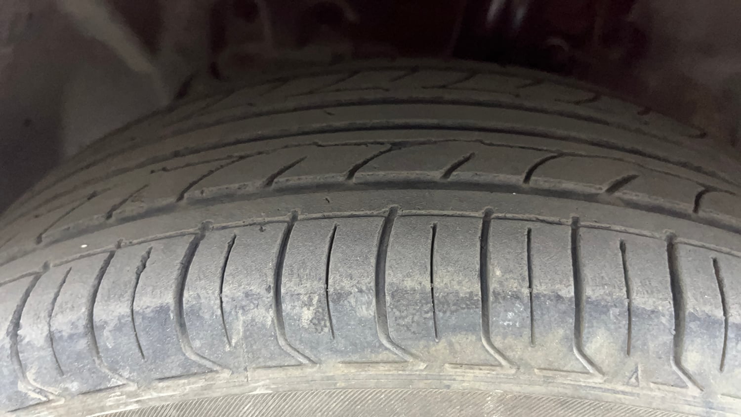 Used 2017 Ford EcoSport Trend+ 1.5L TDCi Diesel Manual tyres LEFT FRONT TYRE TREAD VIEW