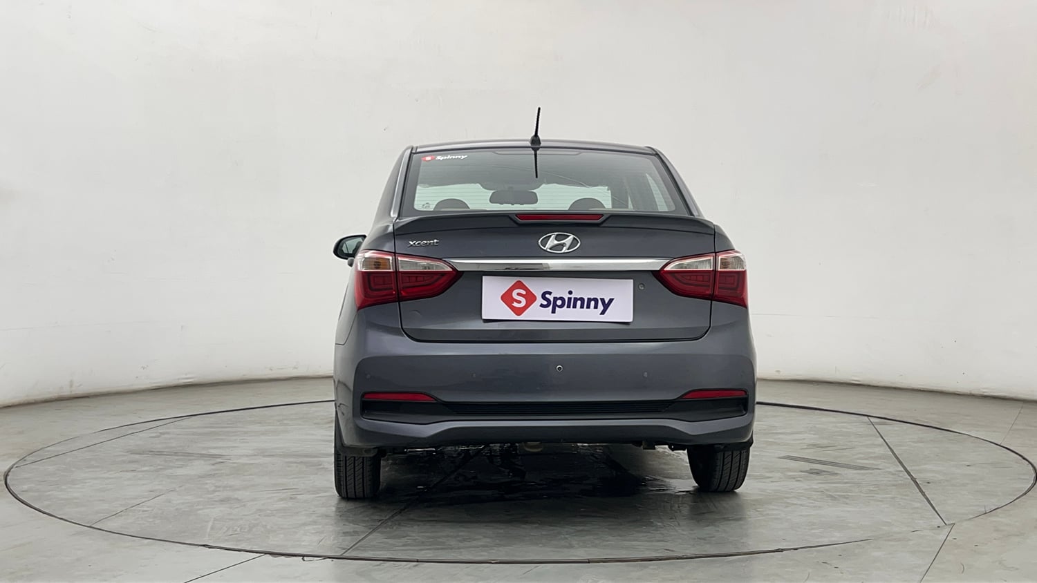 Used 2019 Hyundai Xcent S Petrol Manual exterior BACK VIEW
