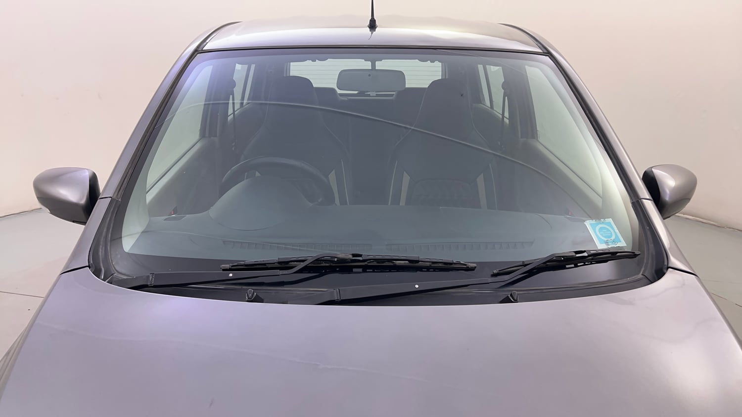 Used 2017 Maruti Suzuki Celerio ZXI (O) AMT Petrol Automatic exterior FRONT WINDSHIELD VIEW