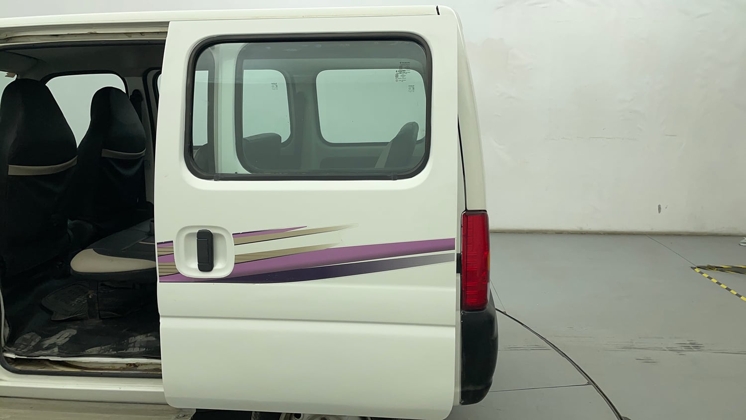 Used 2016 Maruti Suzuki Eeco 5 STR WITH A/C+HTR Petrol Manual interior LEFT REAR DOOR OPEN VIEW