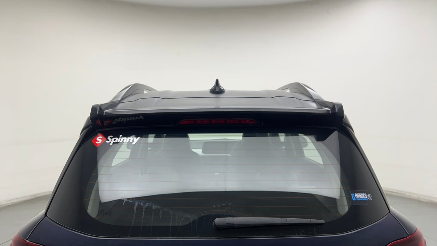 Used 2024 Hyundai Exter SX (O) 1.2 AMT Petrol Automatic exterior BACK WINDSHIELD VIEW