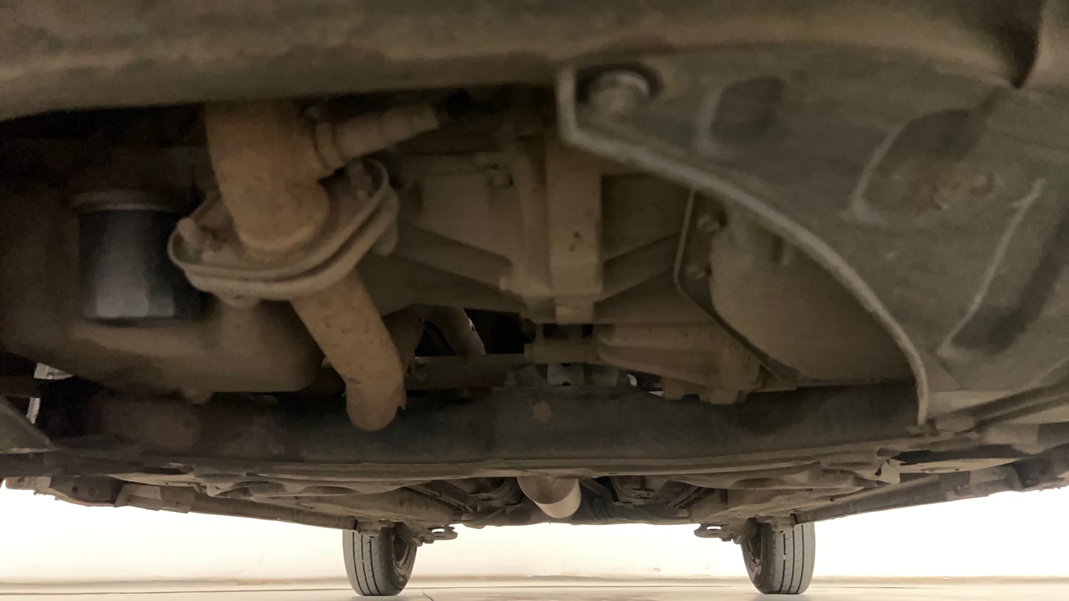 Used 2013 Maruti Suzuki Swift Dzire Automatic Petrol Automatic extra FRONT LEFT UNDERBODY VIEW