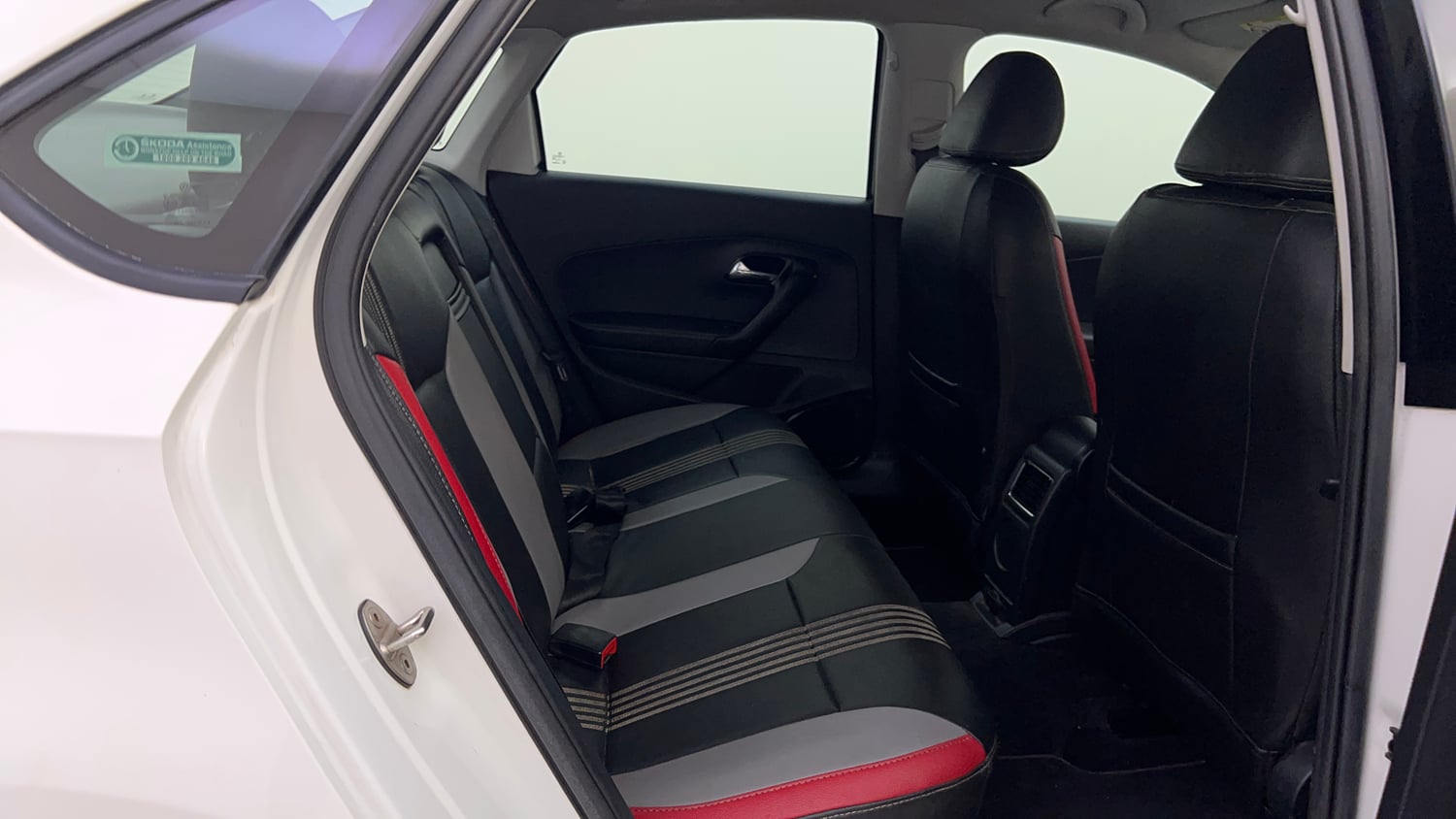 Used 2021 Skoda Rapid Style Petrol Manual interior RIGHT SIDE REAR DOOR CABIN VIEW