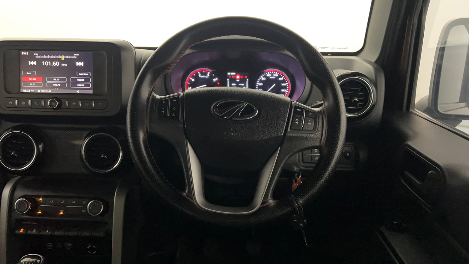 Used 2021 mahindra Thar LX Hard Top Petrol MT 4WD Petrol Manual interior STEERING VIEW