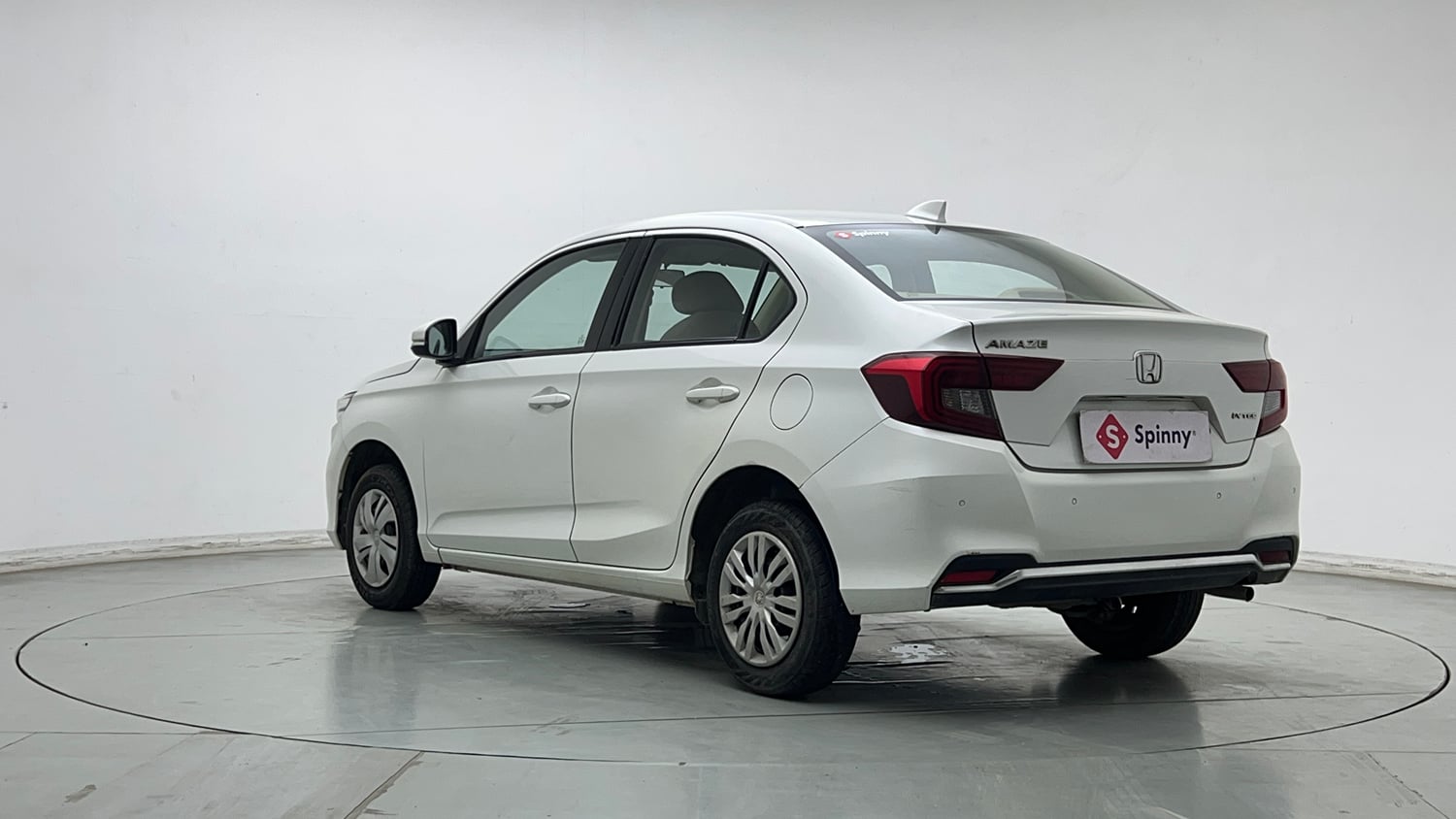 Used 2022 Honda Amaze S MT 1.2 Petrol Petrol Manual exterior LEFT REAR CORNER VIEW