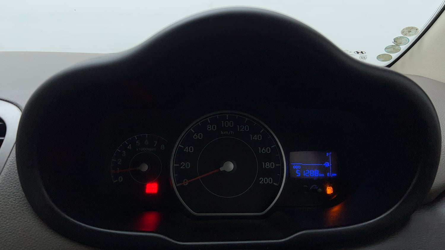 Used 2013 Hyundai i10 Magna 1.2 Kappa2 Petrol Manual interior CLUSTERMETER VIEW