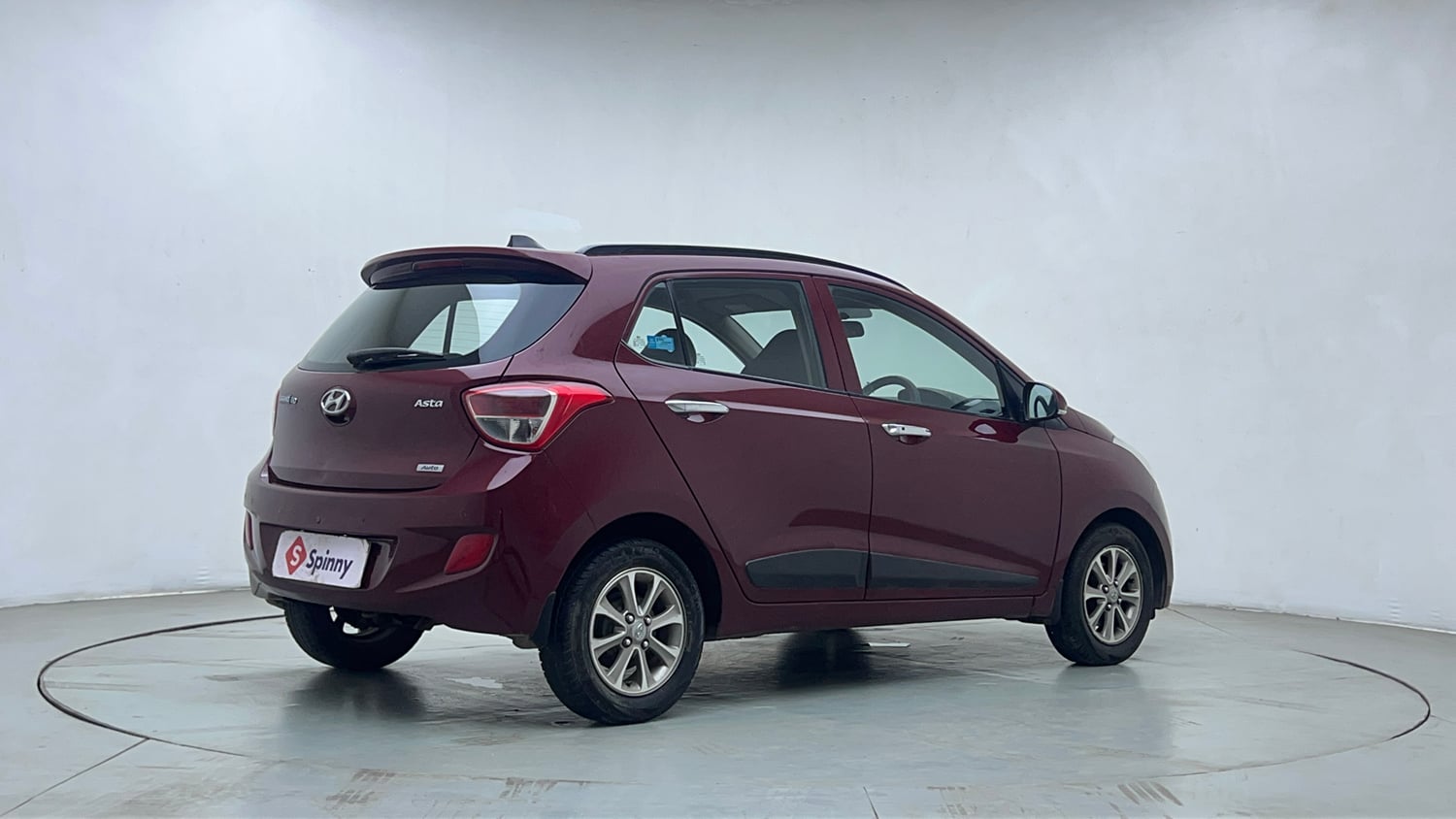 Used 2016 Hyundai Grand i10 Asta AT 1.2 Kappa VTVT Petrol Automatic exterior RIGHT REAR CORNER VIEW