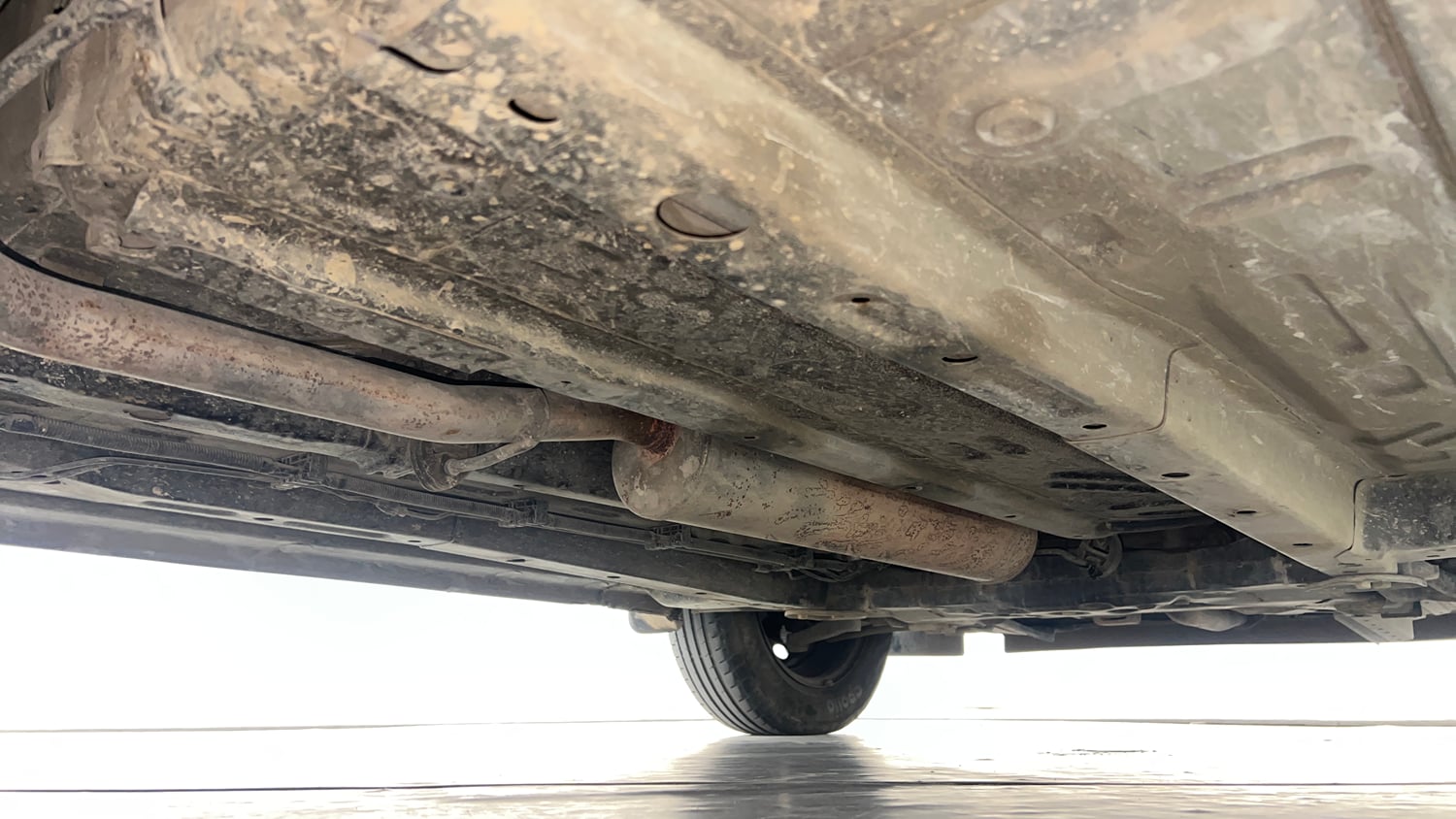 Used 2023 Tata Punch Adventure MT Petrol Manual extra REAR RIGHT UNDERBODY VIEW