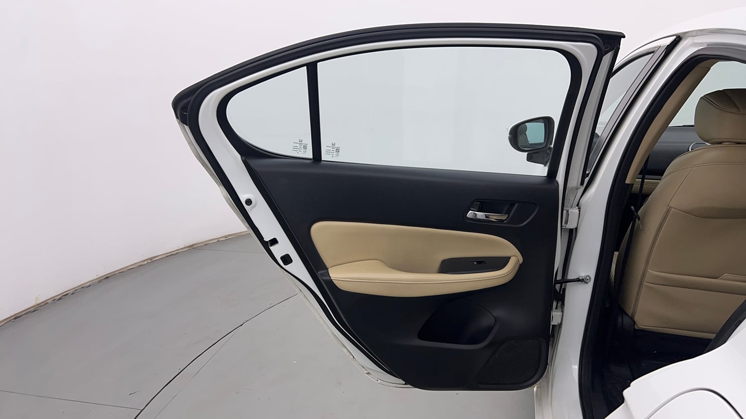 Used 2023 Honda City ZX Petrol CVT Petrol Automatic interior LEFT REAR DOOR OPEN VIEW