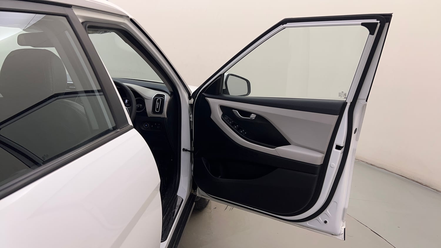 Used 2023 Hyundai Creta SX 1.5 Petrol Petrol Manual interior RIGHT FRONT DOOR OPEN VIEW