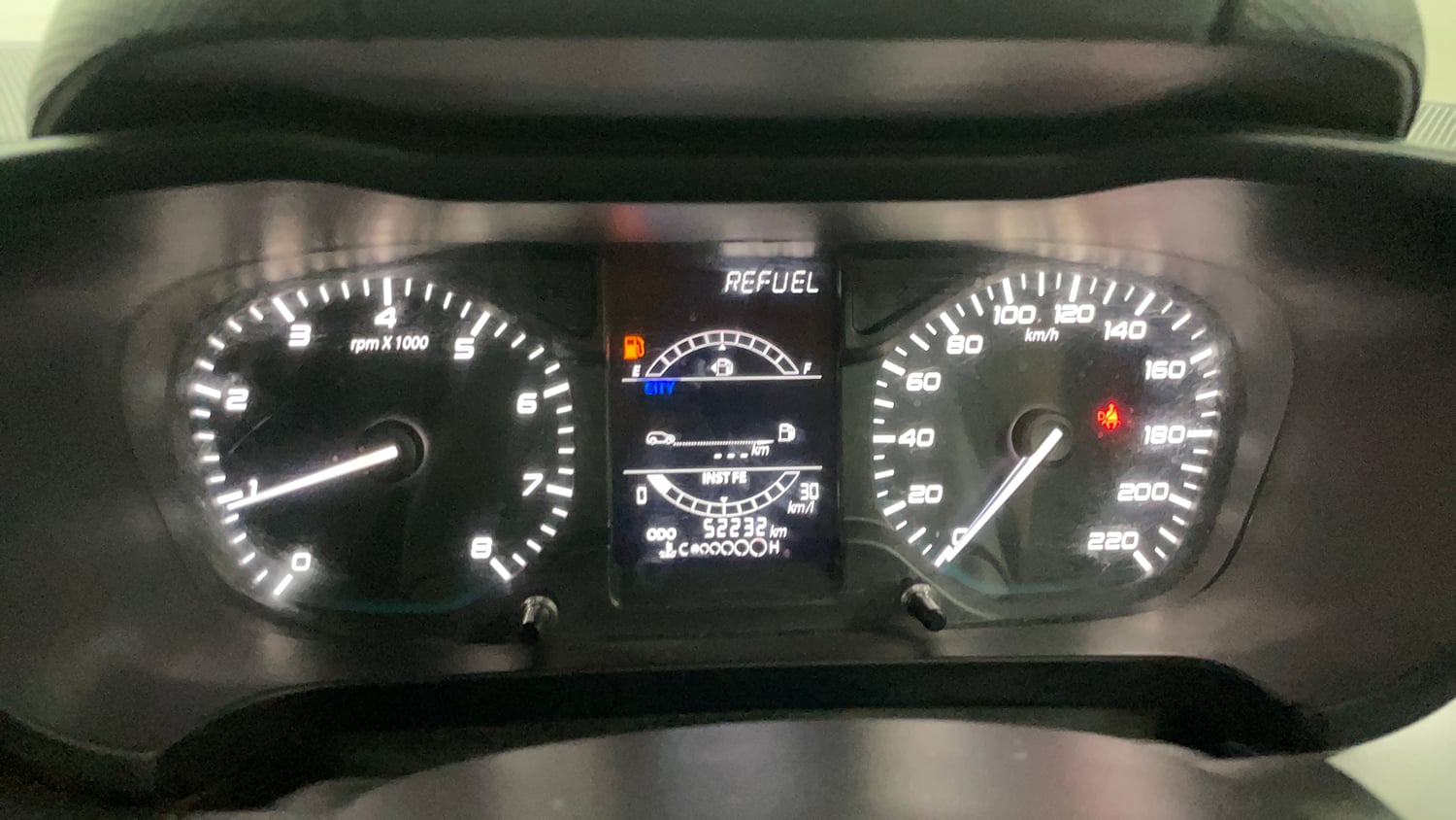 Used 2022 Tata Altroz XM Plus Petrol Petrol Manual interior CLUSTERMETER VIEW