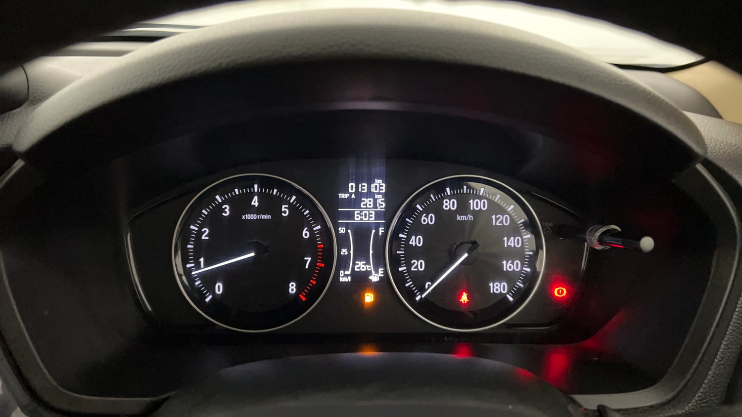 Used 2021 Honda Amaze 1.2 V MT Petrol Petrol Manual interior CLUSTERMETER VIEW