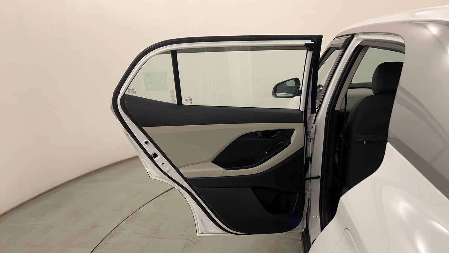 Used 2023 Hyundai Creta E 1.5 Petrol Petrol Manual interior LEFT REAR DOOR OPEN VIEW
