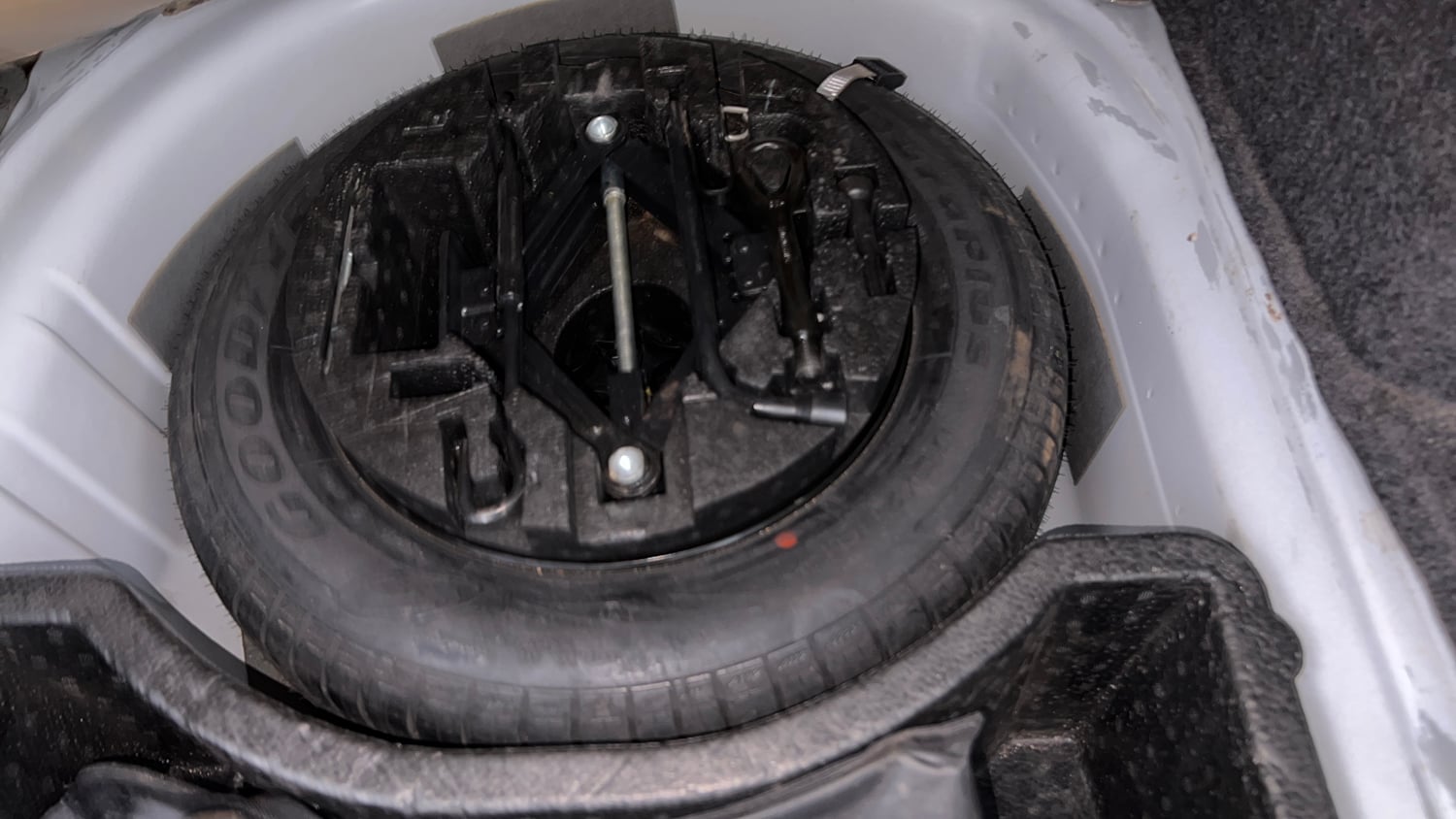 Used 2021 Skoda Rapid Style Petrol Manual tyres SPARE TYRE VIEW