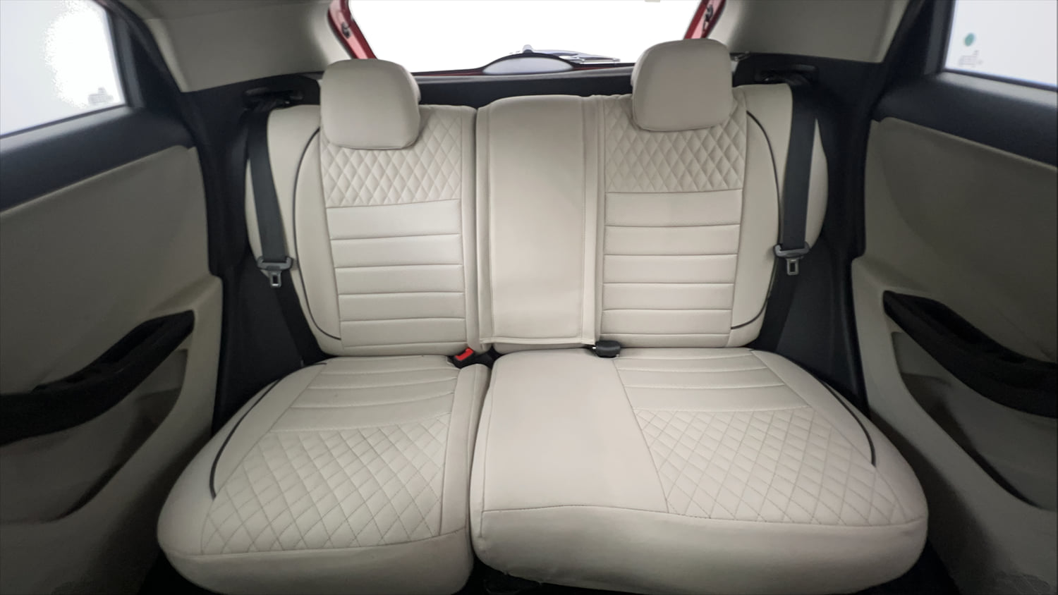 Used 2022 Tata Nexon XZA Plus  (S) Dual Tone Petrol Automatic interior REAR SEAT CONDITION VIEW