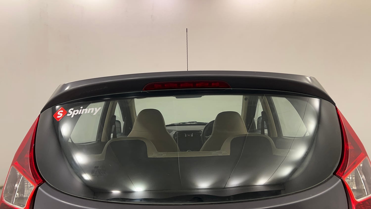 Used 2017 Hyundai Eon Magna + Petrol Manual exterior BACK WINDSHIELD VIEW