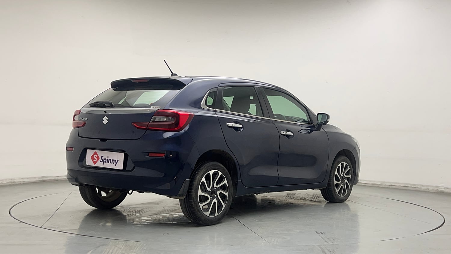 Used 2022 Maruti Suzuki Baleno Alpha AGS Petrol Automatic exterior RIGHT REAR CORNER VIEW