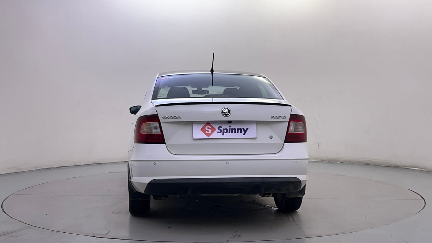 Used 2021 Skoda Rapid Style Petrol Manual exterior BACK VIEW