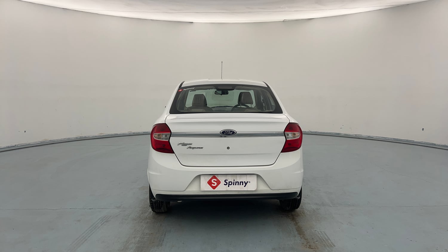 Used 2016 Ford Figo Aspire Trend 1.2 Ti-VCT Petrol Manual exterior BACK VIEW