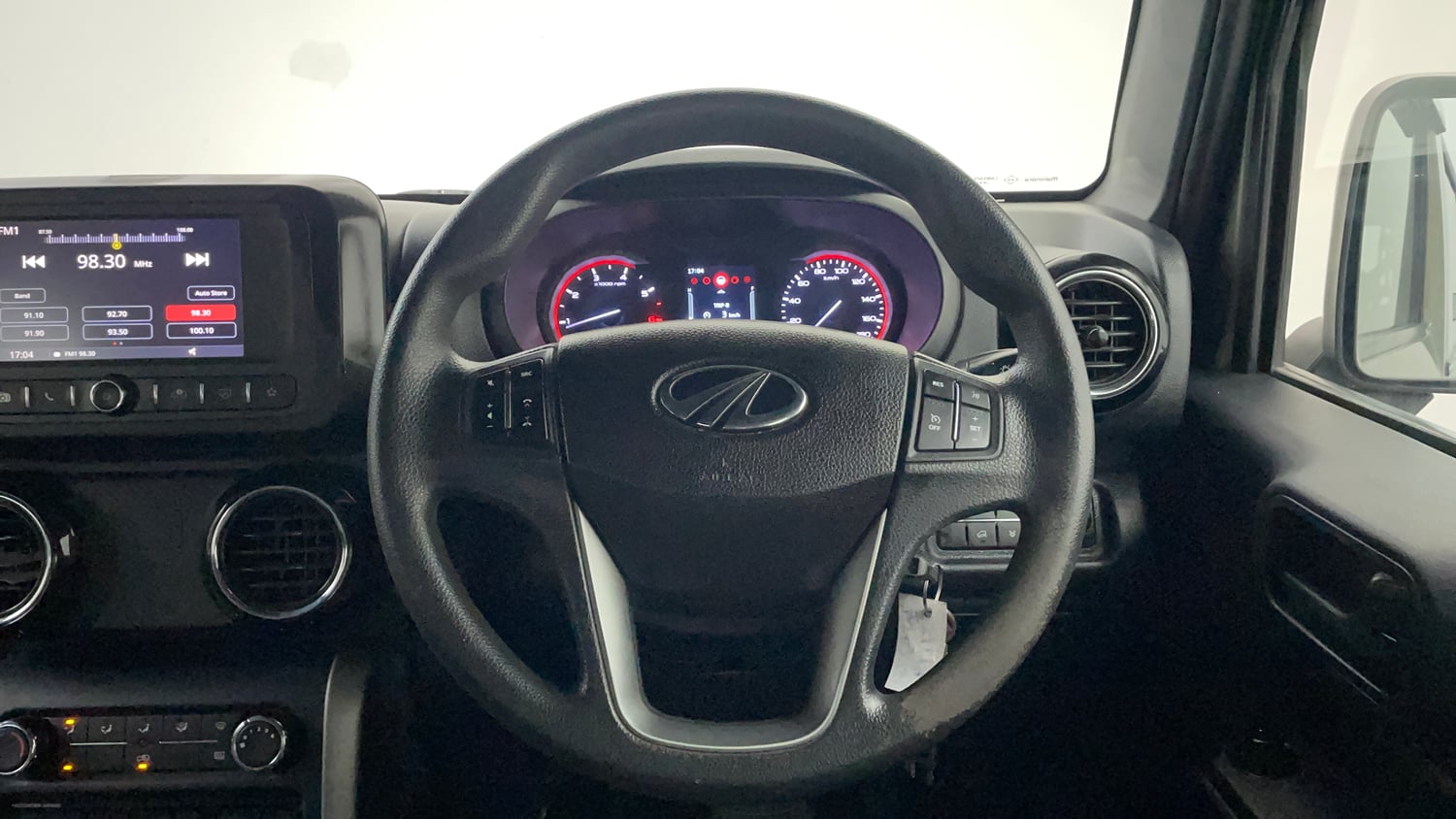 Used 2021 mahindra Thar LX Hard Top Petrol AT 4WD Petrol Automatic interior STEERING VIEW