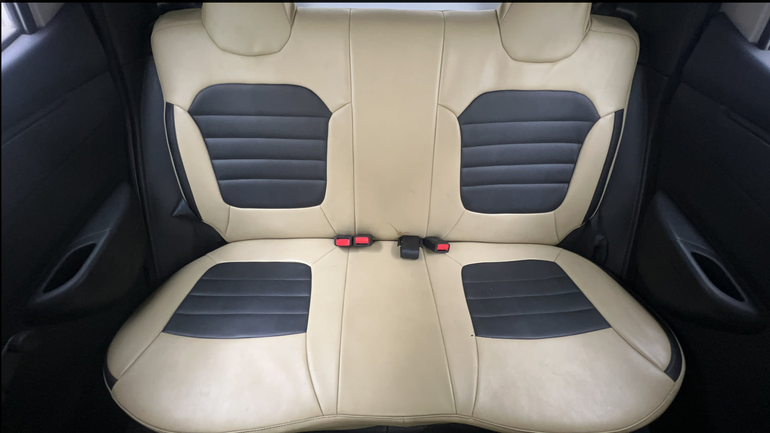 Used 2017 Renault Kwid 1.0 RXT AMT Petrol Automatic interior REAR SEAT CONDITION VIEW