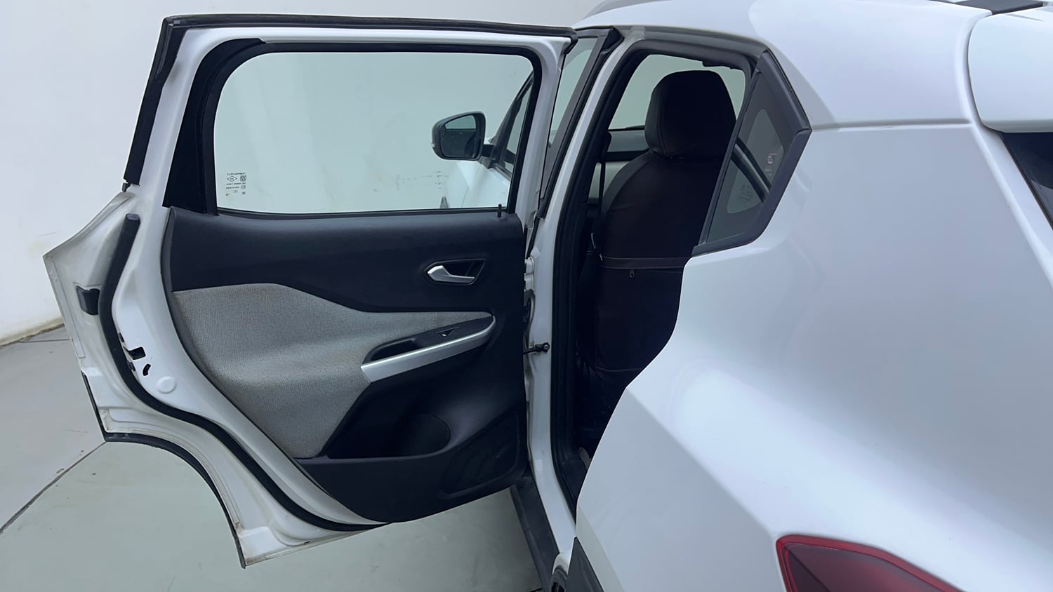 Used 2021 Nissan Magnite XV Turbo CVT Petrol Automatic interior LEFT REAR DOOR OPEN VIEW