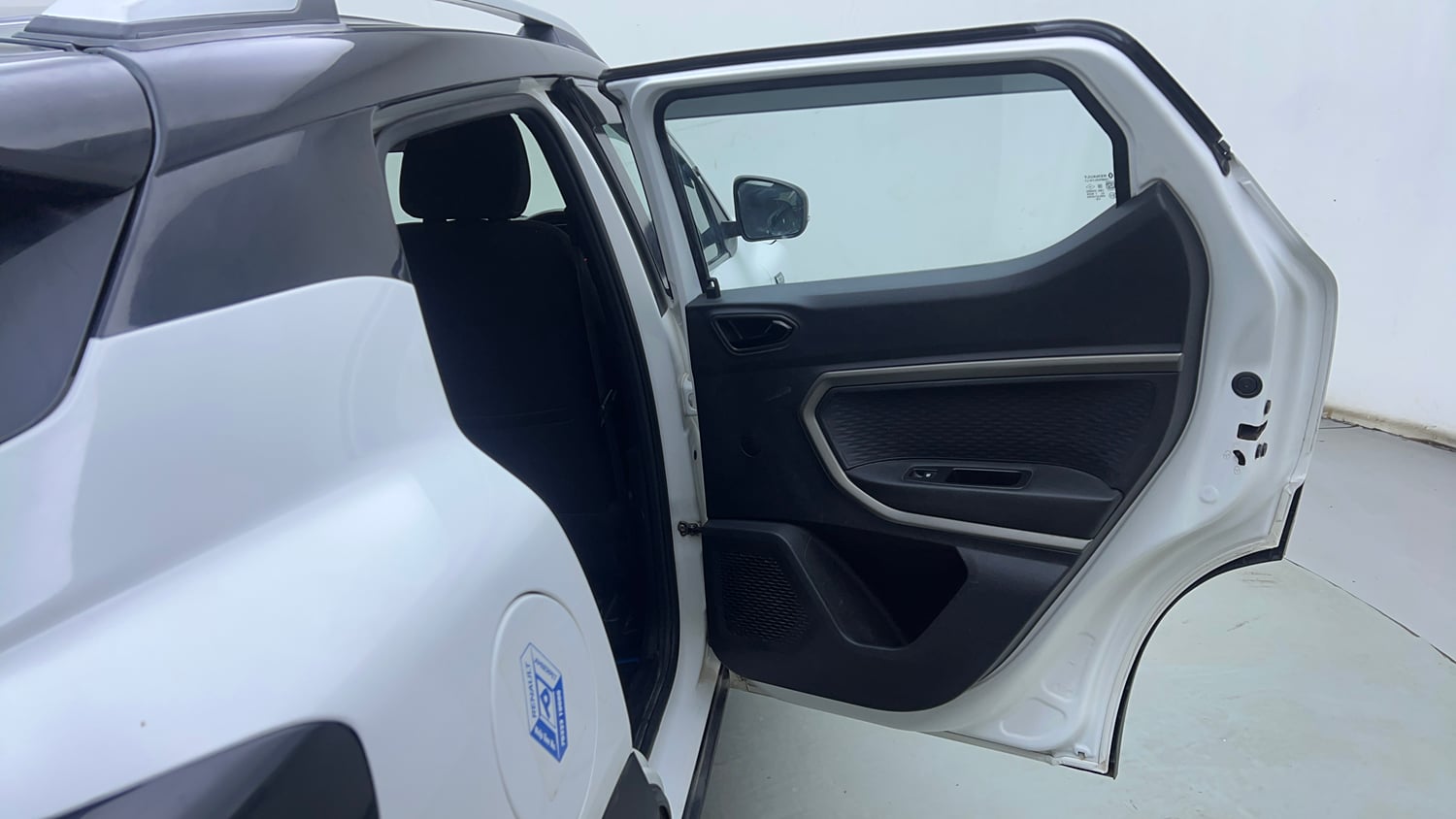 Used 2021 Renault Kiger RXZ AMT Dual Tone Petrol Automatic interior RIGHT REAR DOOR OPEN VIEW
