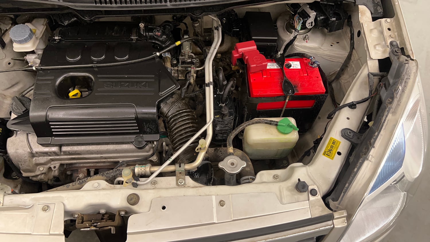 Used 2018 Maruti Suzuki Wagon R VXI Petrol Manual engine ENGINE LEFT SIDE VIEW