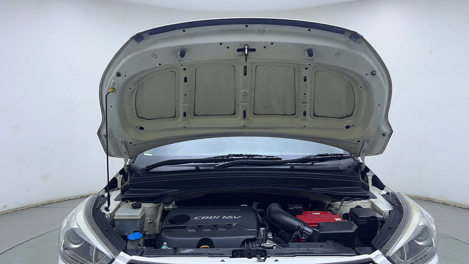 Used 2017 Hyundai Creta SX 1.6 CRDI (O) Diesel Manual engine ENGINE & BONNET OPEN FRONT VIEW
