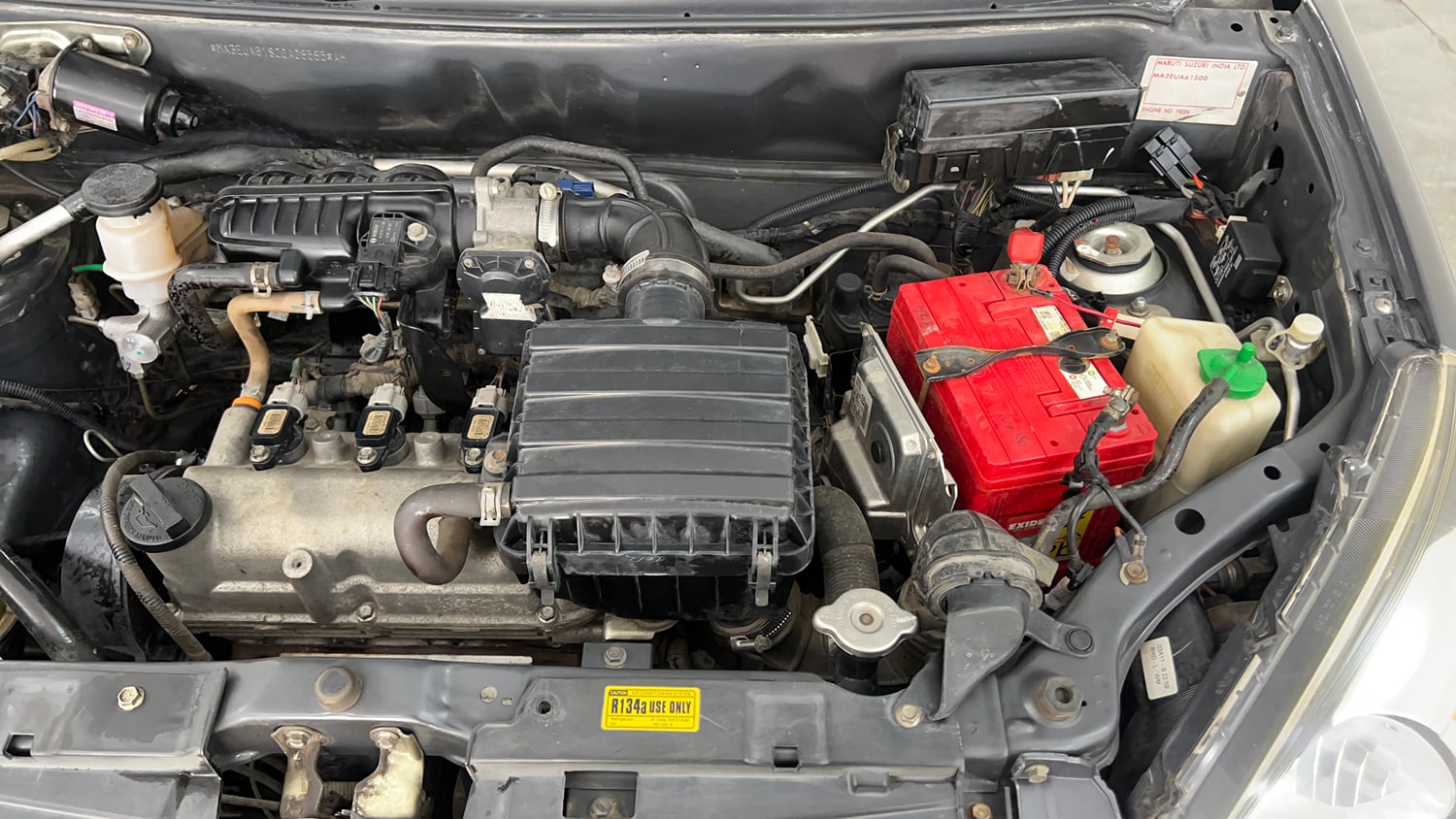 Used 2017 Maruti Suzuki Alto 800 LXi Petrol Manual engine ENGINE LEFT SIDE VIEW