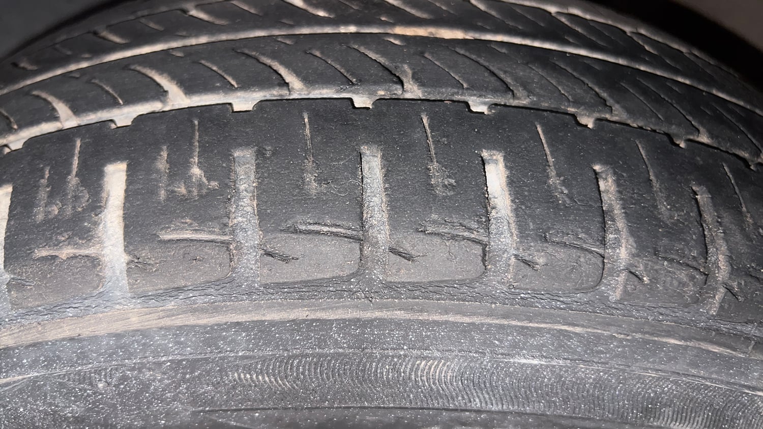 Used 2020 Honda Jazz ZX CVT Petrol Automatic tyres LEFT FRONT TYRE TREAD VIEW